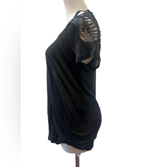 Isabel Marant black scoop neck top - Picture 4 of 6
